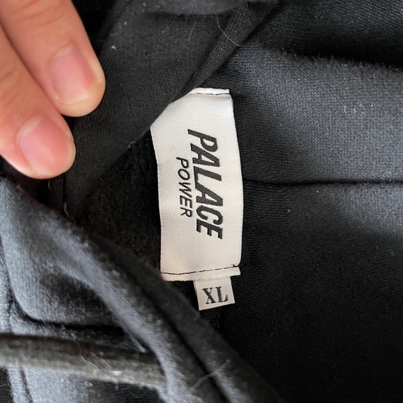 Men’s palace hoodie orange black size xl cotton - Picture 2 of 5